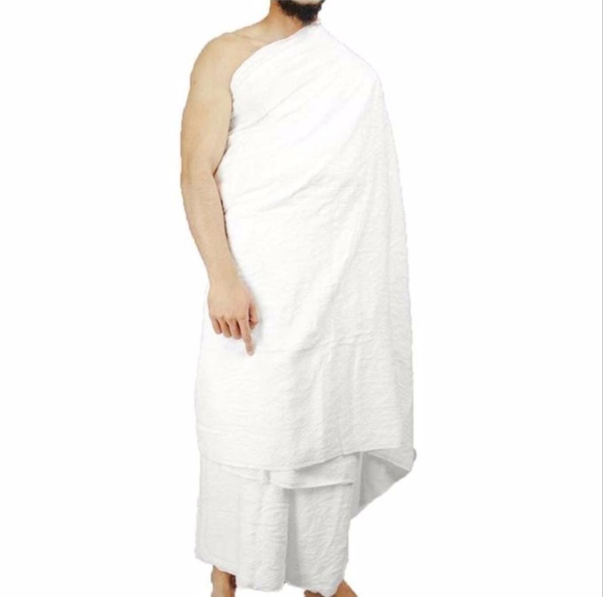 White cotton ihram for Umrah