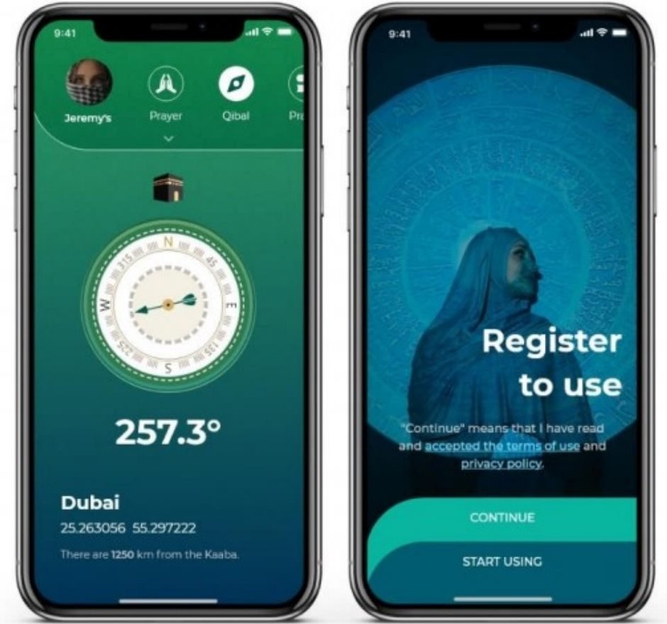 iQibla app & Qibla direction