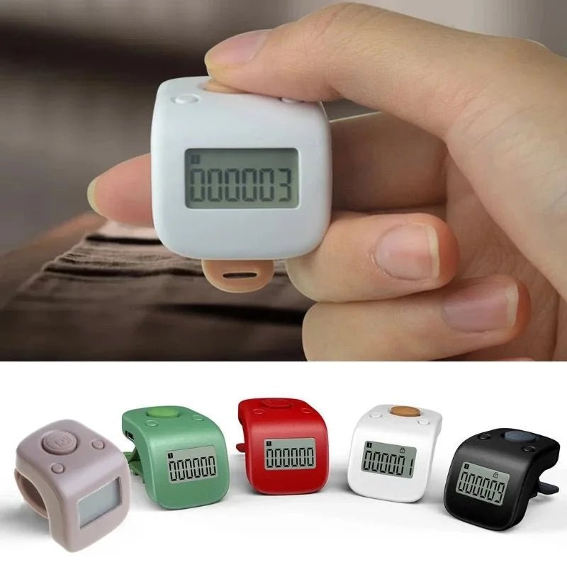 Rechargeable LED Backlight Finger Counter